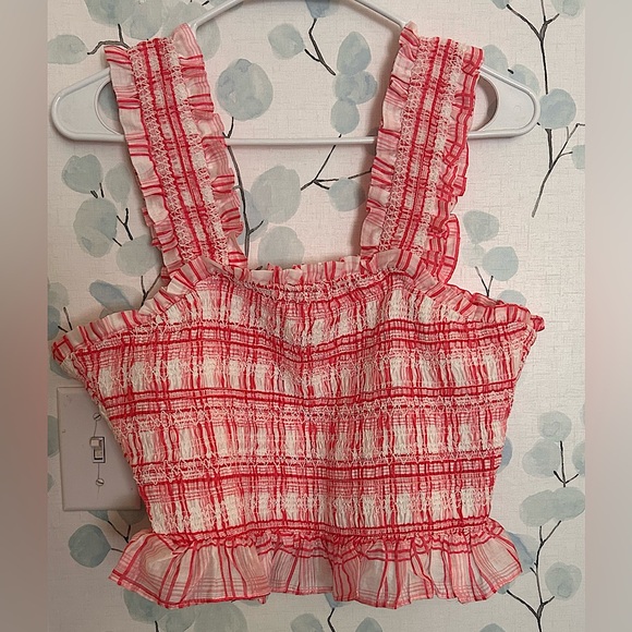 NWT Ruffled Top M - Picture 3 of 8